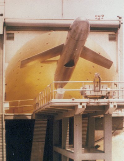 Mace B leaves the launch pad at Cape Canaveral
